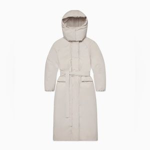 New KHY Puffer Coat - Stone